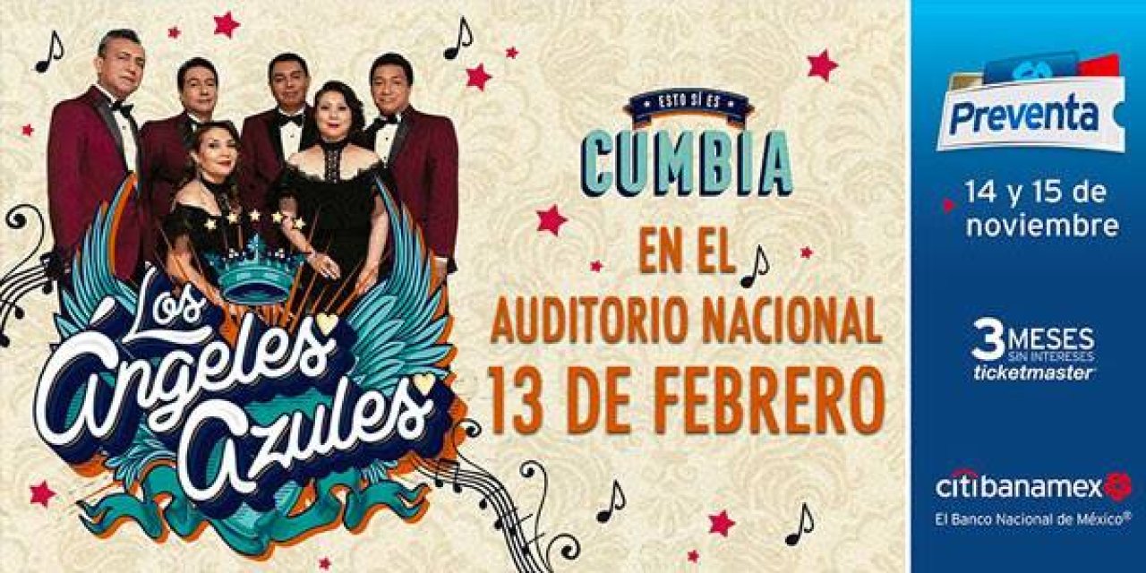 Los Ángeles Azules van por su séptimo Sold Out en el Auditorio Nacional