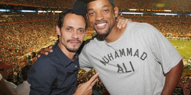 Marc Anthony y Will Smith se llevan muy bien