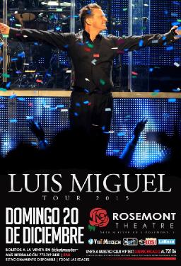 Luis Miguel Tour 2015