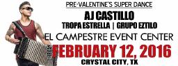 AJ Castillo tour 2016 USA