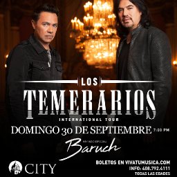 Los Temerarios – San Jose, CA