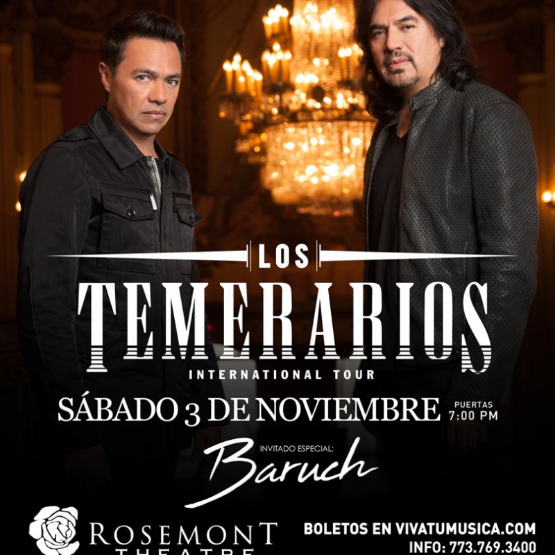 Los Temerarios – Rosemont Theatre