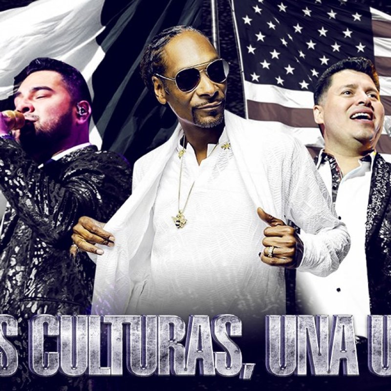 Banda MS y Snoop Dogg en Concierto
